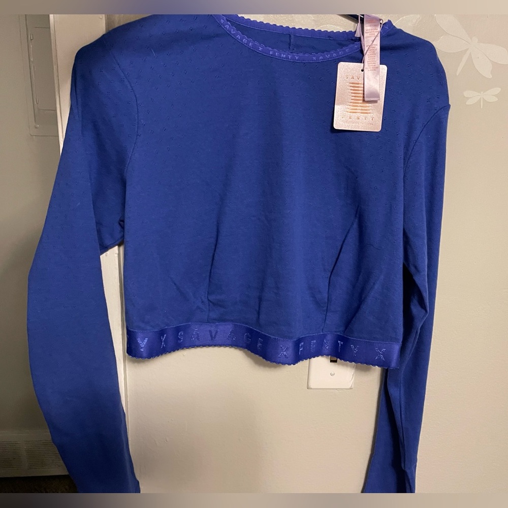 3x Savage X Fenty Long Sleeve Crop Top